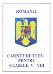  Carnet elev pentru clasele V-VIII (CE5-8)