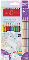 Faber-Castell Creioane colorate acuarela 10+3 culori Faber-Castell Grip 2001 Unicorn (FC201542)