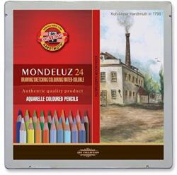 KOH-I-NOOR Set 24 piese Koh-I-Noor Mondeluz Aquarell Landscape (K3724-24L)