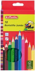 Herlitz Creioane colorate Herlitz Jumbo 10 culori (10795276)