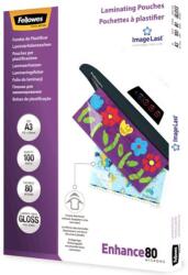 Fellowes Folie laminare A3, 80 microni, 100 buc. /top, Fellowes (FE5306207)