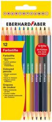 Eberhard Faber Creioane colorate Eberhard Faber bicolore 2x12 culori (EF514811)