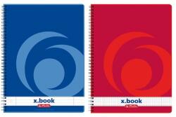 Herlitz Caiet A4 cu spira 80 file x. book (College), Herlitz (0306423)