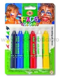 KOH-I-NOOR Set 6 culori pentru piele Koh-I-Noor (K4610-6)