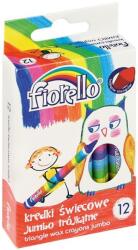 Fiorello Creioane colorate cerate Fiorello Jumbo 12 culori (170-2209)