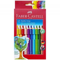Faber-Castell Creioane colorate Faber-Castell Grip Jumbo set 12 culori (FC110912)