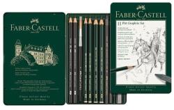 Faber-Castell Set Pitt Monochrome Grafit 11 Buc. Faber-Castell (FC112972)
