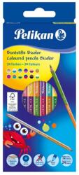 Pelikan Creioane colorate Pelikan bicolore 2x12 culori (700146)