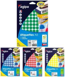 Agipa Etichete rotunde 15mm, 96 buc. /A5, Agipa (AG114312)