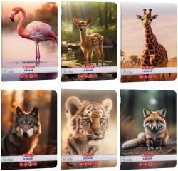 Herlitz Caiet A5, 48 file velin, Herlitz Animals, FSC (9492470)