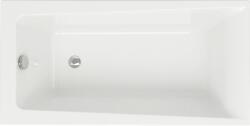 Cersanit LORENA 140x70 cm egyenes kád kádlábbal, fehér S301-073 (S301-073)