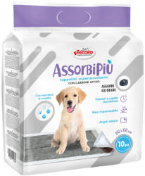 AssorbiPiu Covorase absorbante pentru caini cu carbune activ, 60x60 cm, 10 buc