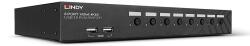 LINDY 8 Port HDMI 4K60 USB 2.0 & Audio KVM Switch (39538)