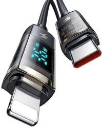 Mcdodo Cablu de date Mcdodo Type-C - Lightning Display Auto Power Off, Fast Charging, 1.2m, 36W, Negru