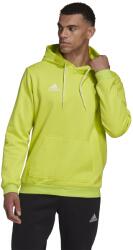 Adidas adidas Performance, Entrada normál fazonú kapucnis futballpulóver kenguruzsebbel, Limezöld, M (HC5083-M)
