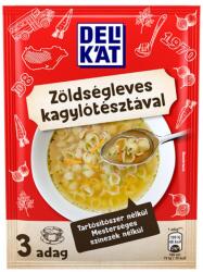 DELIKÁT zöldségleves kagylótésztával