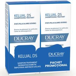 Ducray Kelual DS Csomag, 2 x Sampon korpás hajra, 100 ml