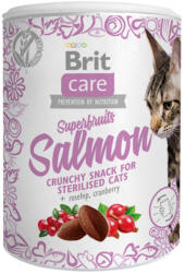 Brit Care Cat Snack Superfruits Salmon, 100 g