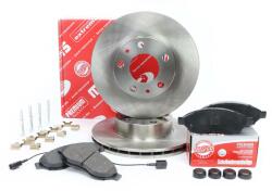  FÉKTÁRCSÁK + BETÉTEK elöl CITROEN JUMPER II; FIAT DUCATO; PEUGEOT