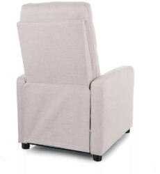  Otus Brego Kinyitható Relax Fotel Világos Bézs Fém Vázzal
