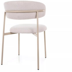  Elton Brego Étkezőszék Világos Bézs Szövet Kárpittal