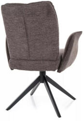  Wing Brego Forgó Étkezőszék Cappuccino Szövettel