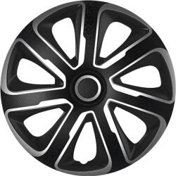 Argo 15" -os Livorno Carbon dísztárcsa szett ezüst-fekete (4db) (ARG15LIVORNO-CSB) (ARG15LIVORNO-CSB)