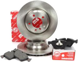  FÉKTÁRCSÁK + BETÉTEK elöl BMW 3 (E90, E91, E92, E93), X1 (E84) - pepita - 53 332 Ft