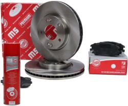  FÉKTÁRCSÁK + BETÉTEK elöl 202601280