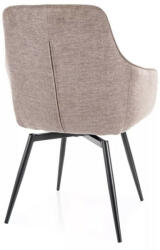  Servio Brego Forgó Étkezőszék Bézs Szövettel