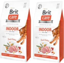 Brit Brit Care Cat Grain-Free Indoor Anti-Stress csirkével 2x7kg