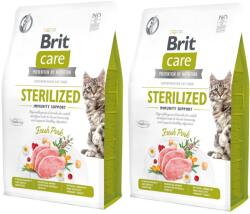 Brit BRIT Care Cat Gabonamentes, ivartalanított macskáknak, immunrendszer támogatására 2x7kg