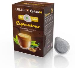 Lollo Caffé Cafea ESE pastai Lollo Café Ginseng Espressione ginseng espresso 18 buc