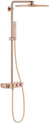 GROHE Euphoria SmartControl - Zuhanyszett termosztáttal, 31x31 cm, 2 fúvóka, Warm Sunset 26508DA0 (26508DA0)