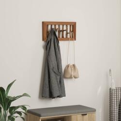 vidaXL Fogas Barna 50 x 11 x 25 cm Tömör Mahagóni Fa (42012360)