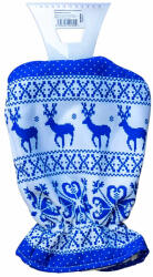 SHERON kesztyűs jégkaparó, norvég mintás, kék