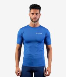 GIVOVA Corpus 2 férfi edzőpóló S - rugalmas, fényvisszaverő kék