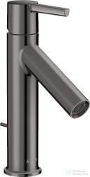 Hansgrohe AXOR STARCK hidegindításos mosdó csaptelep automata leeresztővel, polírozott fekete króm 10007330 (10007330)