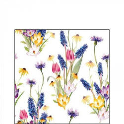 Ambiente Hello Spring Papírszalvéta 25X25cm, 20db-os - fizz