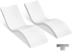 VEVOR Ergonomikus napozóágy medencébe 2 db nyugágy polietilén 200 kg teherbírás (GJTYPE2JZXX0DTEW7V0)