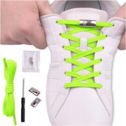 Sulpo Mágneses cipőfűző rugalmas neon lapos (S007)