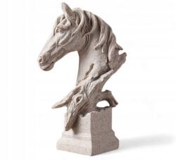 SEZONA Dekorációs Figura Ló Fej Ló És Természet Szobor (1984)