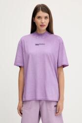 Karl Lagerfeld Jeans pamut póló - lila L - answear - 21 990 Ft