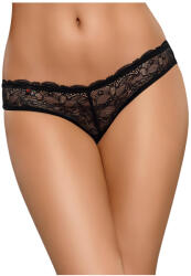 Obsessive Frivolla - pikáns női csipke bugyi - fekete (5901688212981) - szexshop