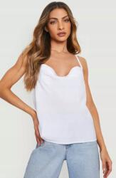 Boohoo Fehér Vállpántos Felső 5YN B18__L