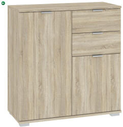 INTERMEBLE Komód Tölgy Színben Fiókkal EASY 71, 5 cm - fenyobutor24 - 39 273 Ft