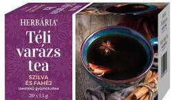 Herbária téli varázs szilva-fahéj ízű tea 20x1, 5g 30 g