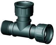 Irritec Hollanderes szelepkötő T idom 1" KBB (IR431320)