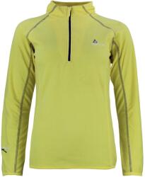 Peak Mountain Lány félzipperes mikropolár pulóver sárga