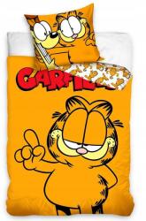 Carbotex Vicces Ágyneműhuzat Garfield És Kutya Odie Vörös Macska 100% Pamut 160x200 (GAR235001)